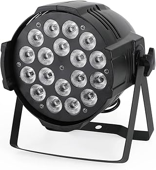 Amazon.co.jp: Frezon 200W 高輝度 18LED ステージライト RGBW DMX